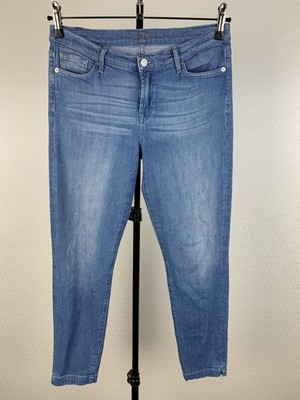 7 FOR ALL MANKIND Damen 38-40 ( W30 ) stretch Jeans blau Skinny Denim Hose 909
