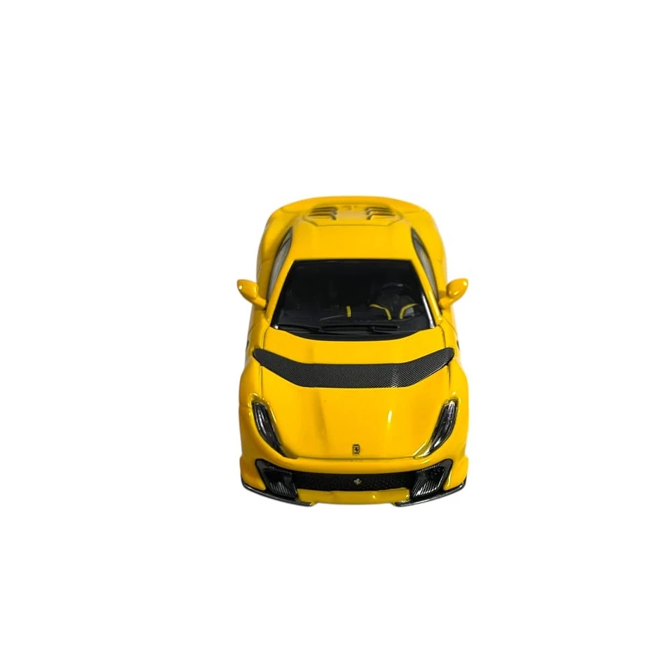 Modellino Auto BBR Models 1/64 Ferrari 812 Competizione Giallo Modena - Immagine 2 di 4