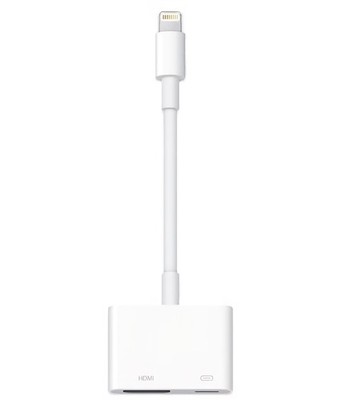 Apple MW2P3AM/A Lightning Digital AV HDMI Adapter,iPhone 14/13/12 to TV Adapter