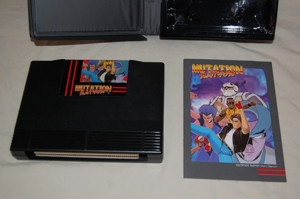 Cartucho Mutant Nation para Neo Geo AES. Funcionando. - Imagen 3 de 4