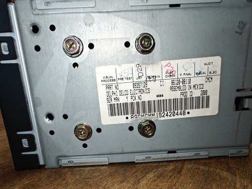 2000 - 2002 Camry 4Runner Tundra Sienna OEM AM FM Radio Tape Player AD6803 - Picture 3 of 4