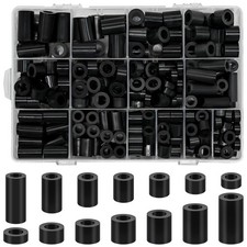 M6 M8 Nylon Spacer 300 Pcs Round Electrical Outlet Spacers Standoff Non-Threa...