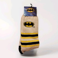 NEW DC Comics BATMAN Men's Or Women's Crew Socks Adult Size 6-12