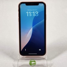 Unlocked Apple iPhone XR 128GB 18.6.2 Coral NT3A2LL/A