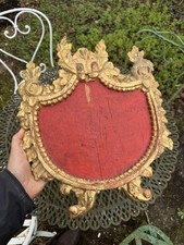 Gilded wood element & 18th century & wall display & 18th century