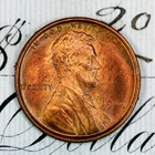 * 1909 VDB * PRISTINE++ BLAZING RED GEM BU MS LINCOLN WHEAT PENNY *