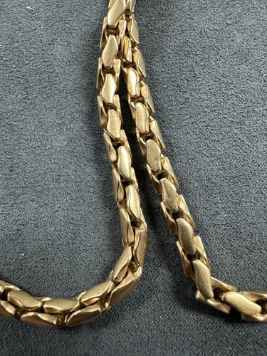 David Yurman Fluted Chain 18K Yellow Gold 5MM 22” Retail $10,500 - Picture 9 of 13