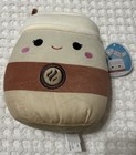 Squishmallow Kellytoy Plush Snack Squad Renne Latte Coffee Stuffed Animal 9" — photo 1