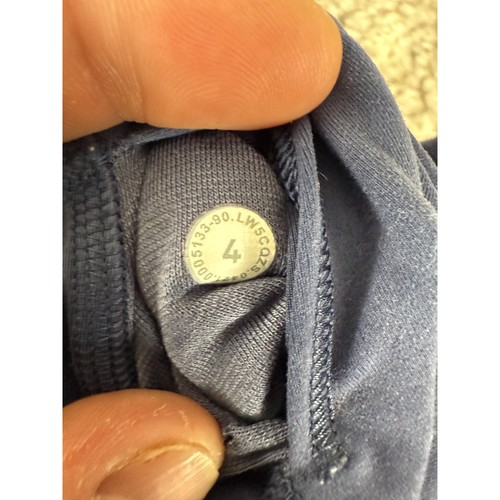 Lululemon Gr. 4 Abstrakte Ankle Pull On Leggings Blau Outdoor Hose - Bild 9 von 10