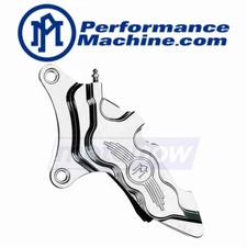Performance Machine Front Left Six-Piston Differential-Bore Brake Caliper pr