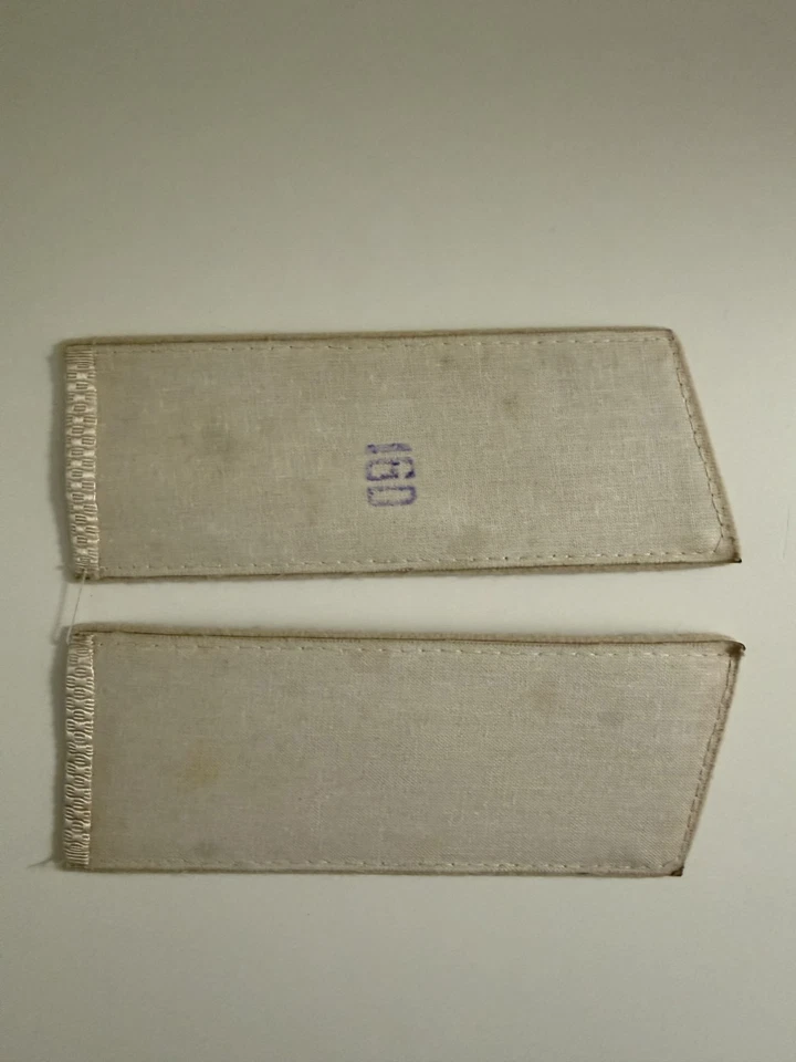 Paire d’Épaulettes Armée Rouge Russe URSS Beige Vintage Militaria Sovietique - Photo 2/2