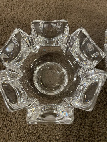 3 Sweden Orrefors Crystal Set: 2 bowls 1 vase - Picture 3 of 15