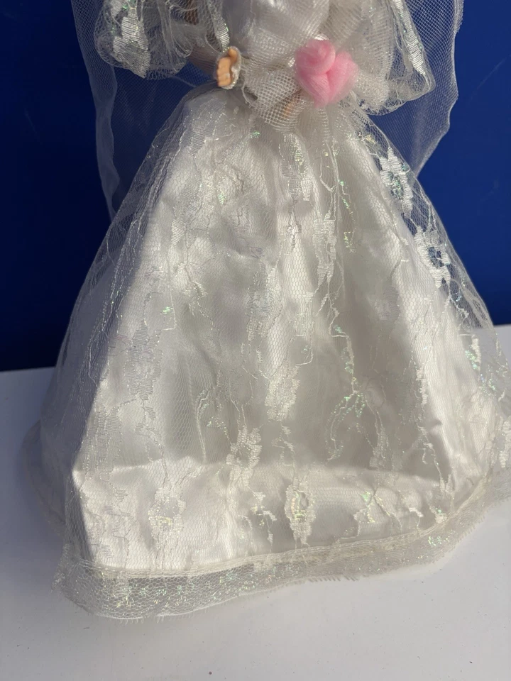 BARBIE SPOSA WEDDING FANTASY BRIDE 1989 BAMBOLA DOLL VINTAGE ANNI 80 MATTEL - Immagine 4 di 4