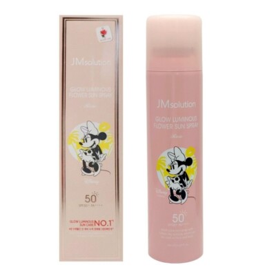 JMsolution SPF спрей Disney Glow Luminous Flower Sun Spray SPF50 180 мл