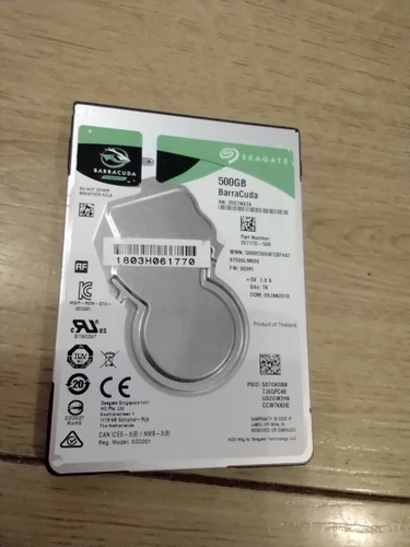 Seagate Barracuda 500GB Hard Drive 2.5" SATA LAPTOP Hard Drive ST500LM030