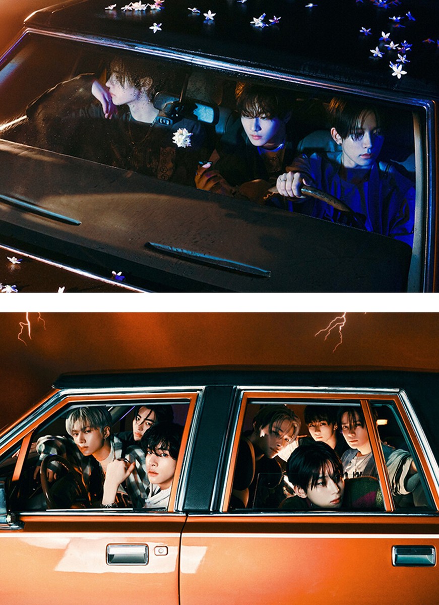 ENHYPEN ORANGE BLOOD 5th Mini Album ENGENE Ver/CD+Book+4 Card+