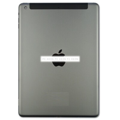 Carcasa Trasera iPad Air A1475 A1476 4G Sin Serigrafia Gris
