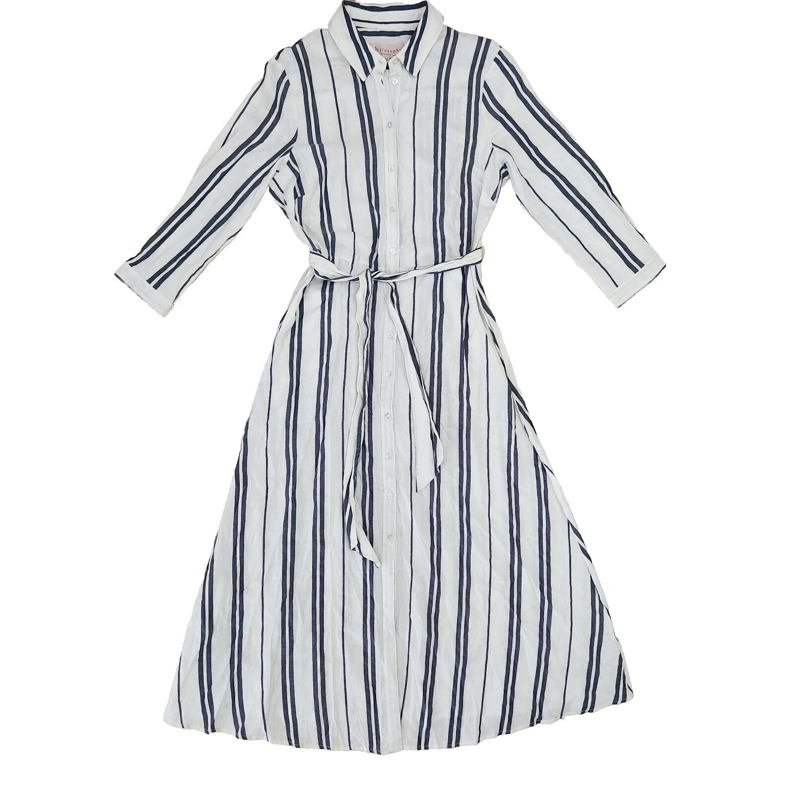 Льняные длинные платья для рубашек