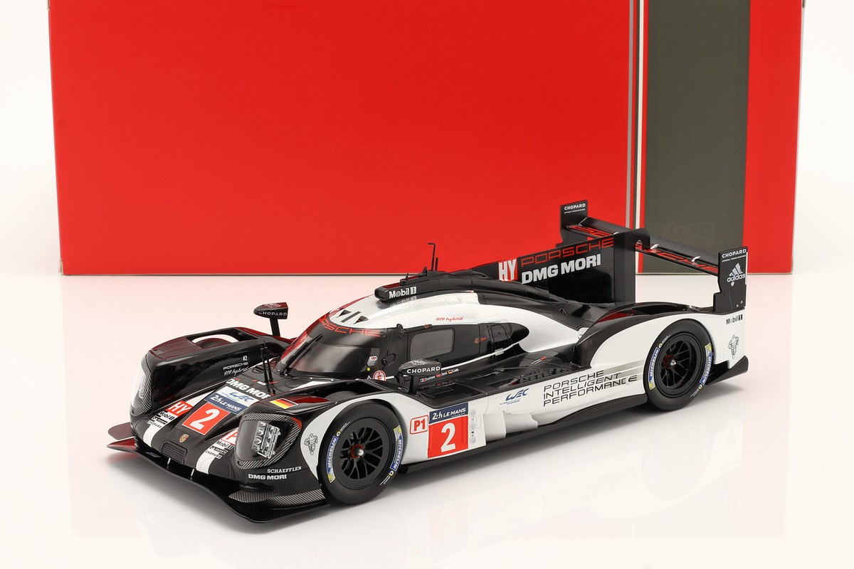 イクソ 1/18 ポルシェ 919  Evo  #2 1/18 IXO Porsche 919 Hybrid #2 winner 24h LeMans 2017