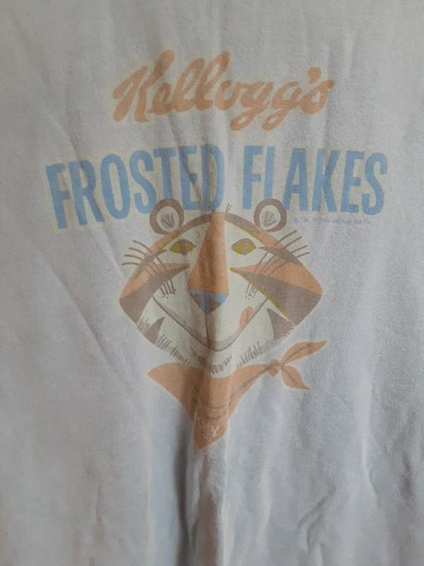 Tony the Tiger - Frosted Flakes T-Shirt Washed Out - Vintage Men's XL