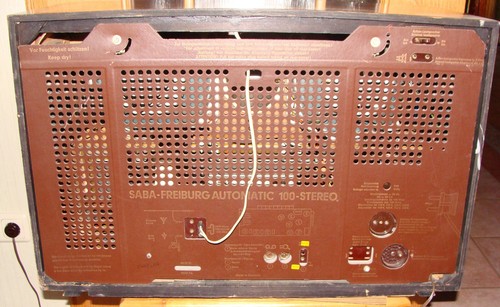 Röhrenradio Saba freiburg automatic 100 Stereo - restauriert, guter UKW Empfang - Bild 9 von 10