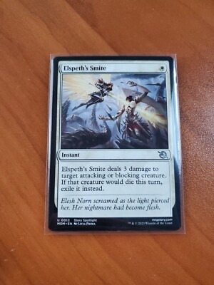 Magic MTG Elspeth's Smite MOM 0013 Regular Uncommon