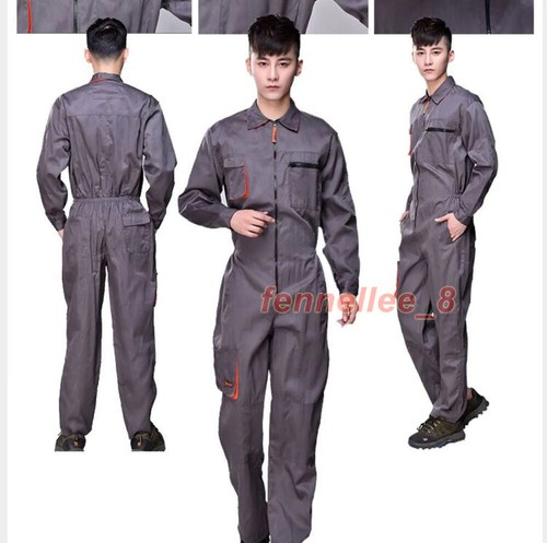 Work Overall Uniform Men Women Working Coveralls Welding Suit Car Repair Clothes - Picture 19 of 34