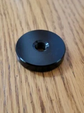 4oz Tungsten Weights 1.25" Dia. Black 5/16"-24 Archery Stabilizer