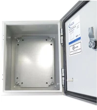 12x10x8-UL Electrical Box IP66 Rated Nema Type 4 Enclosure Gland (Screw)Plate