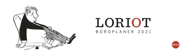 Loriot Buroplaner Kalender 2021 Calendar Gunstig Kaufen Ebay