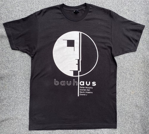 New Rare Official BAUHAUS T Shirt 