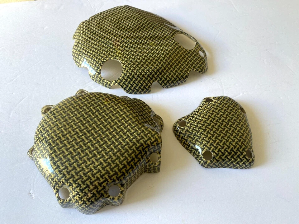 Carbono fabricado con motor Kevlar y embrague para Suzuki GSXR600 GSXR750 K4 04-05 Foto 2 de 4