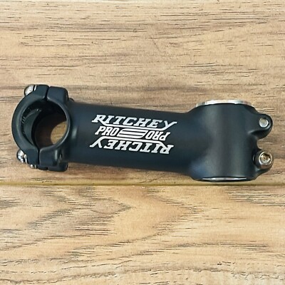 Ritchey Pro Bike Road Stem 100mm 1 1/8 6 Degree 26.0 Black with 1