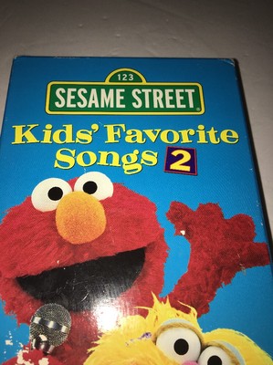 Kids' Favorite Songs 2 by Sesame Street (VHS, Sep-2001-SONY-TESTED