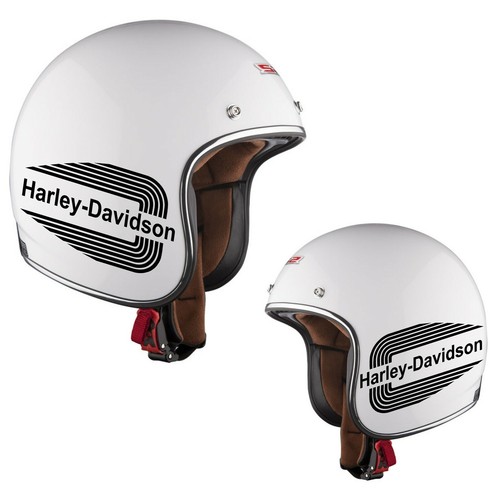 Adesivi Stikers da casco Harley Davidson Stile AMF moto custom chopper |  eBay