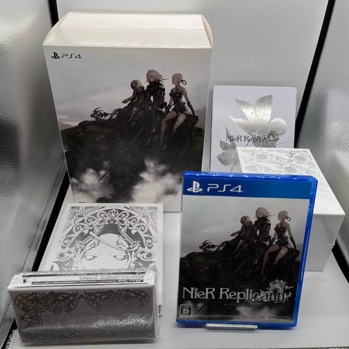 NieR Replicant ver.1.22474487139.. White Snow Edition Limited PS4 Japan  Import