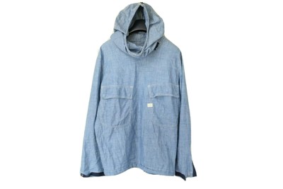 chambray pw hooded jacket