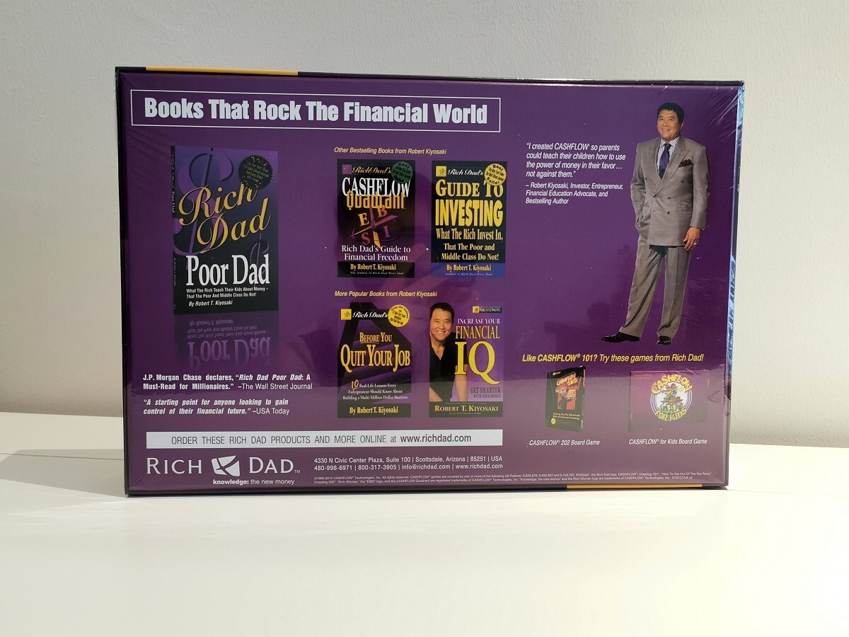 CASHFLOW 101 Rich Dad Poor Dad Board Game Robert Kiyosaki Free