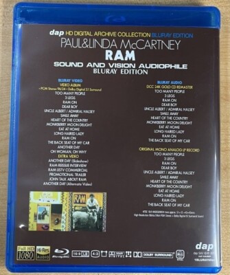 PAUL McCARTNEY / SOUND AND VISION AUDIOPHILE : Blu-ray EDITION 5