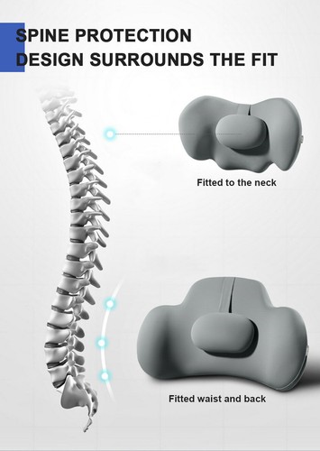 Asiento de coche reposacabezas cuello almohada espuma viscoelástica soporte cuello almohada accesorios para automóviles - Imagen 11 de 18