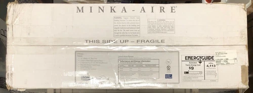 Minka-Aire Java 54" Indoor/Outdoor Ceiling Fan Remote Control, Coal  - Picture 3 of 8