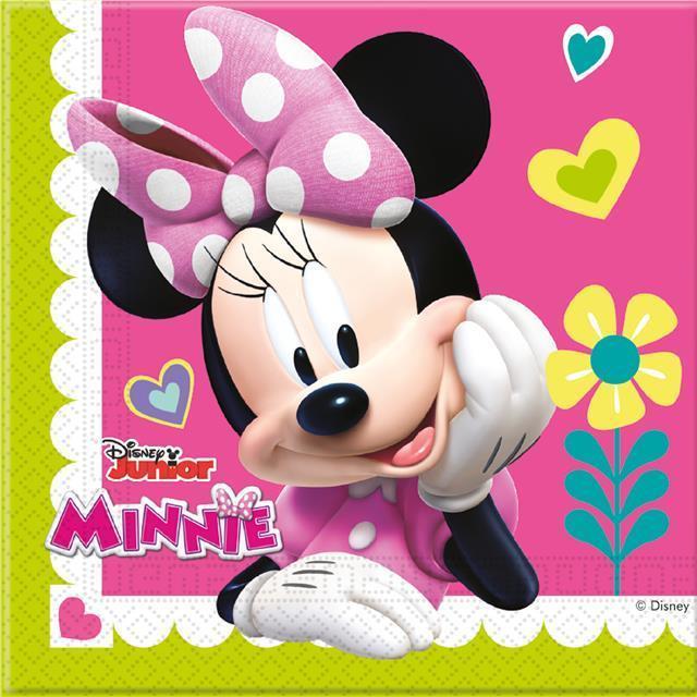 Disney Minnie Maus Party-Set – 16 Teller Für Geburtstag & Feiern