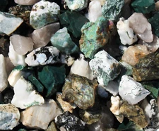 India Mix - Rough Rocks for Tumbling - Bulk Wholesale options