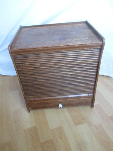 Tisch Rolladenschrank Jugendstil - Bild 3 von 14