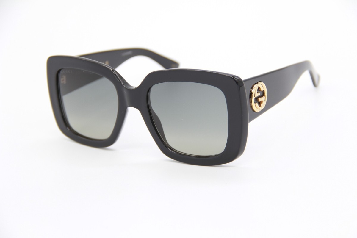 NEW GUCCI GG0141SN 001 SQUARE BLACK WOMEN display picture 1