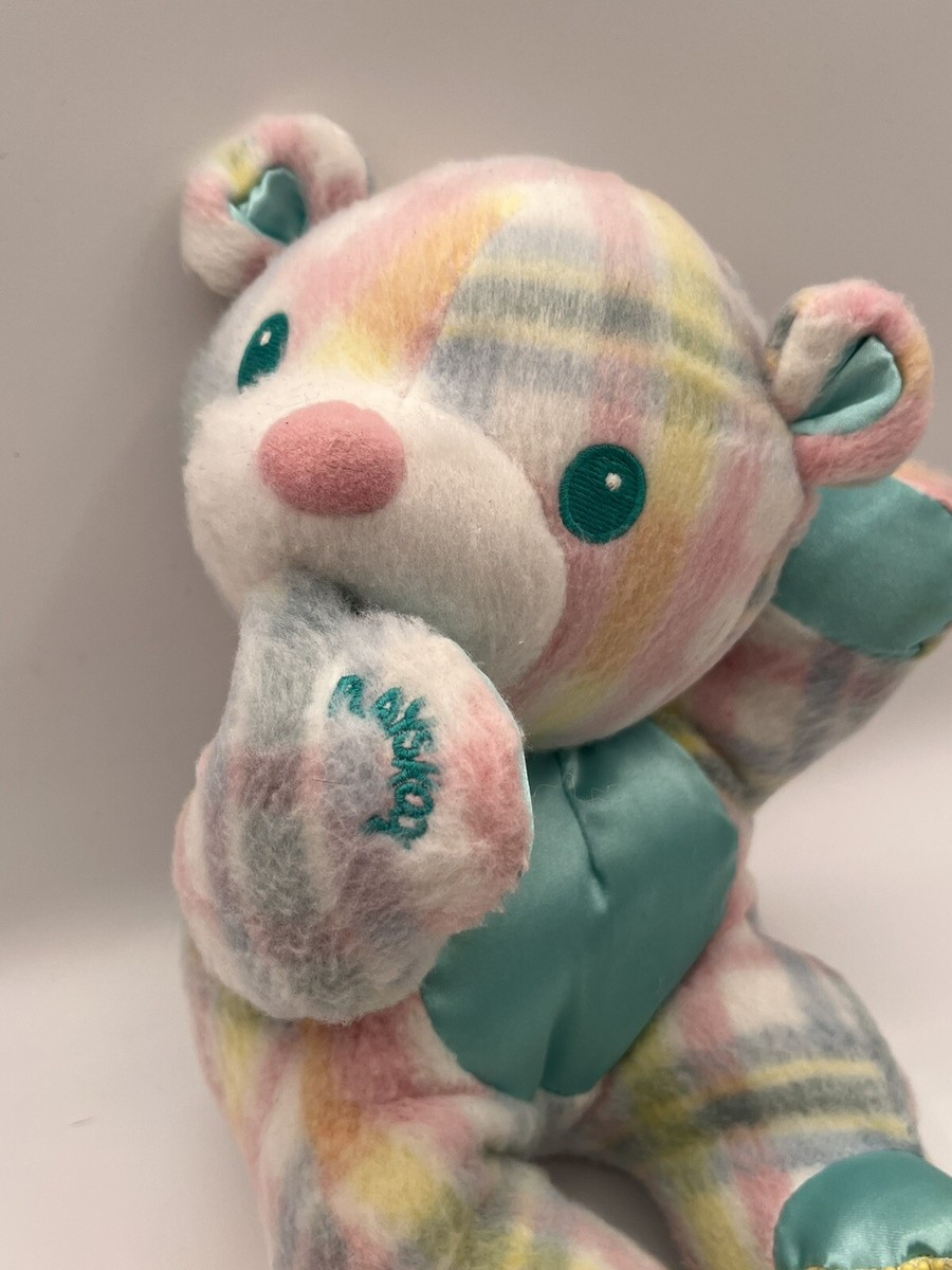 Peluche Canard Snuzzles Playskool Hasbro 1996 - Baby Blankies Pillow - Vintage