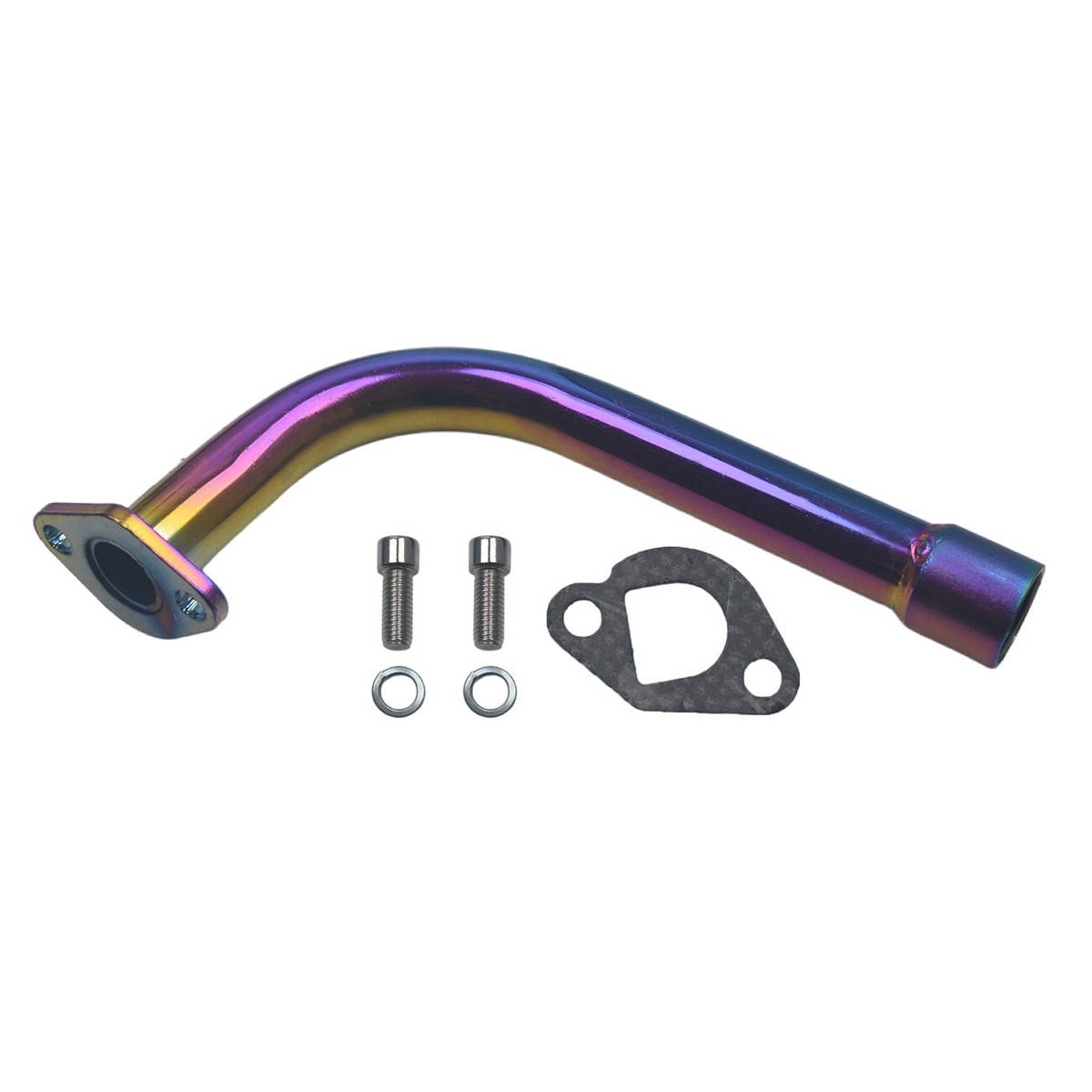 Exhaust Pipe With Female Threaded For Predator 212cc Mini Bike