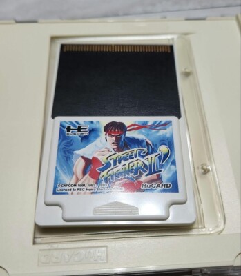 USE STREET FIGHTER II 2 II' DASH PC Engine Hu 0818 pe japan