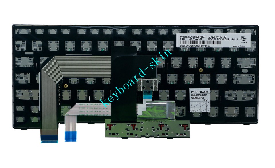 Nuova Tastiera Retroilluminata Lenovo ThinkPad T470 T480 01AX528 60 187579 - Foto 9