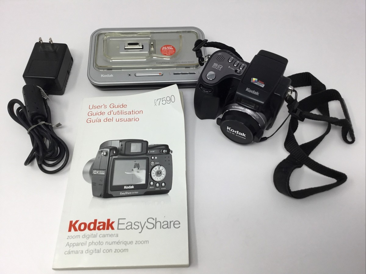 Kodak EasyShare DX7590・5メガ Kodak Easyshare DX7590 5 MP Digital Camera User Guide